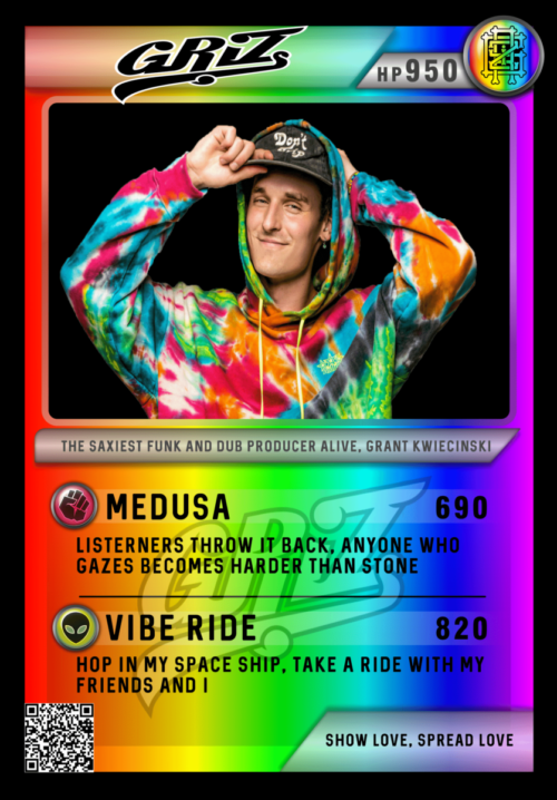 GRiZ V2 Festicards Trading Card