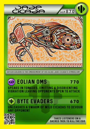 Jade Cicada Festi Card