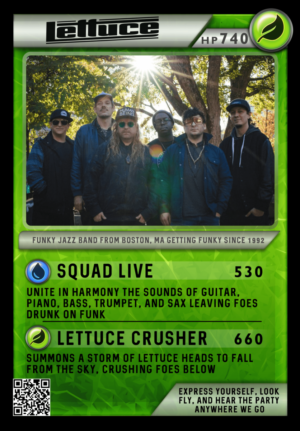 Lettuce Festi Card