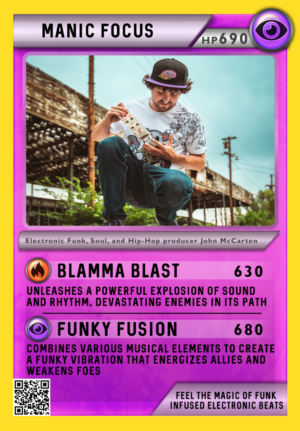 Manic Focus Festi Card