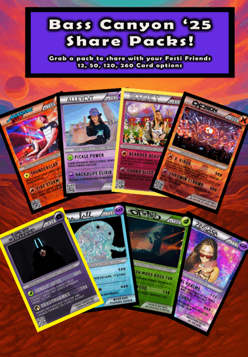 Bass Canyon 2025 Share Packs