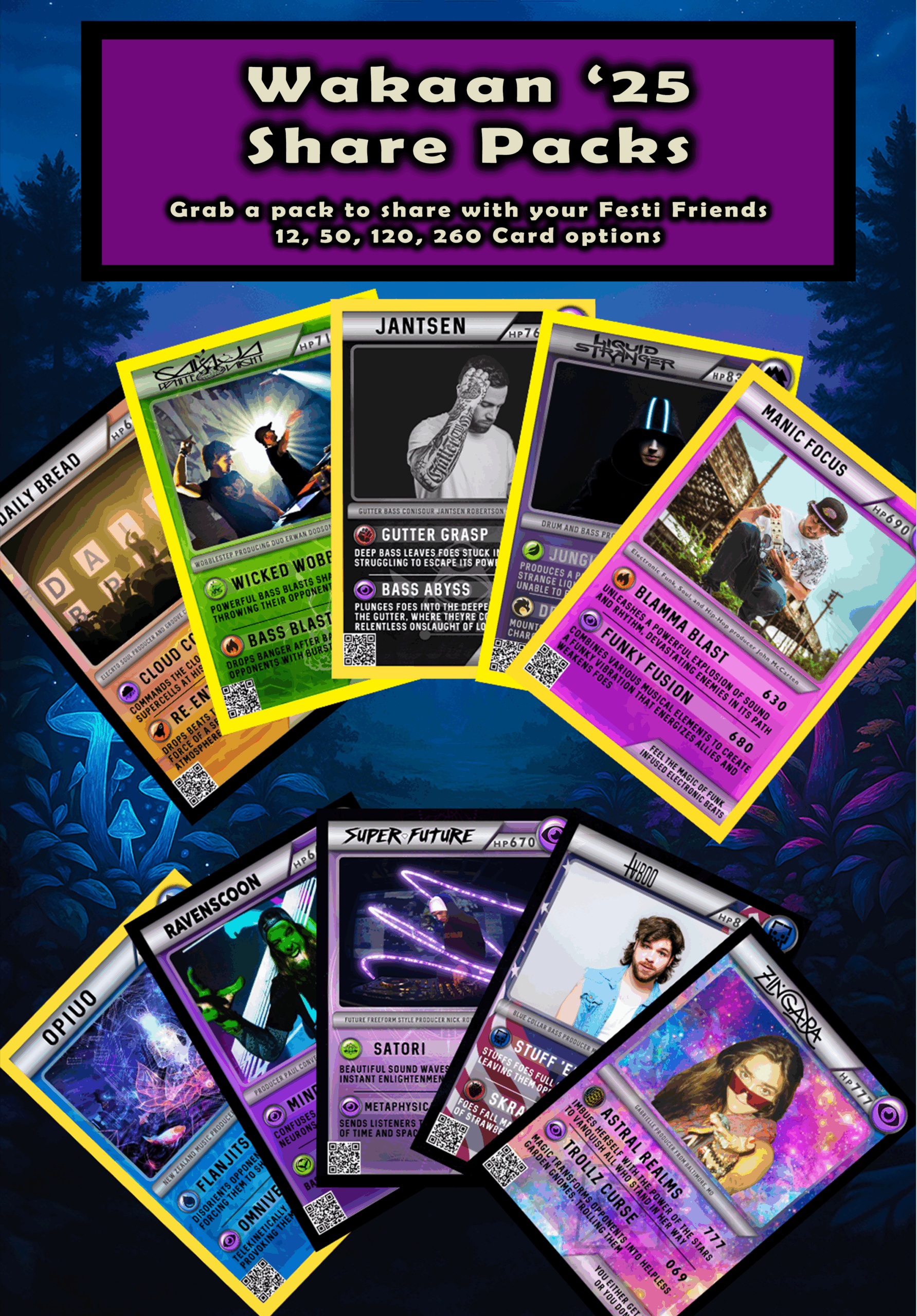 Wakaan 2025 Share Packs