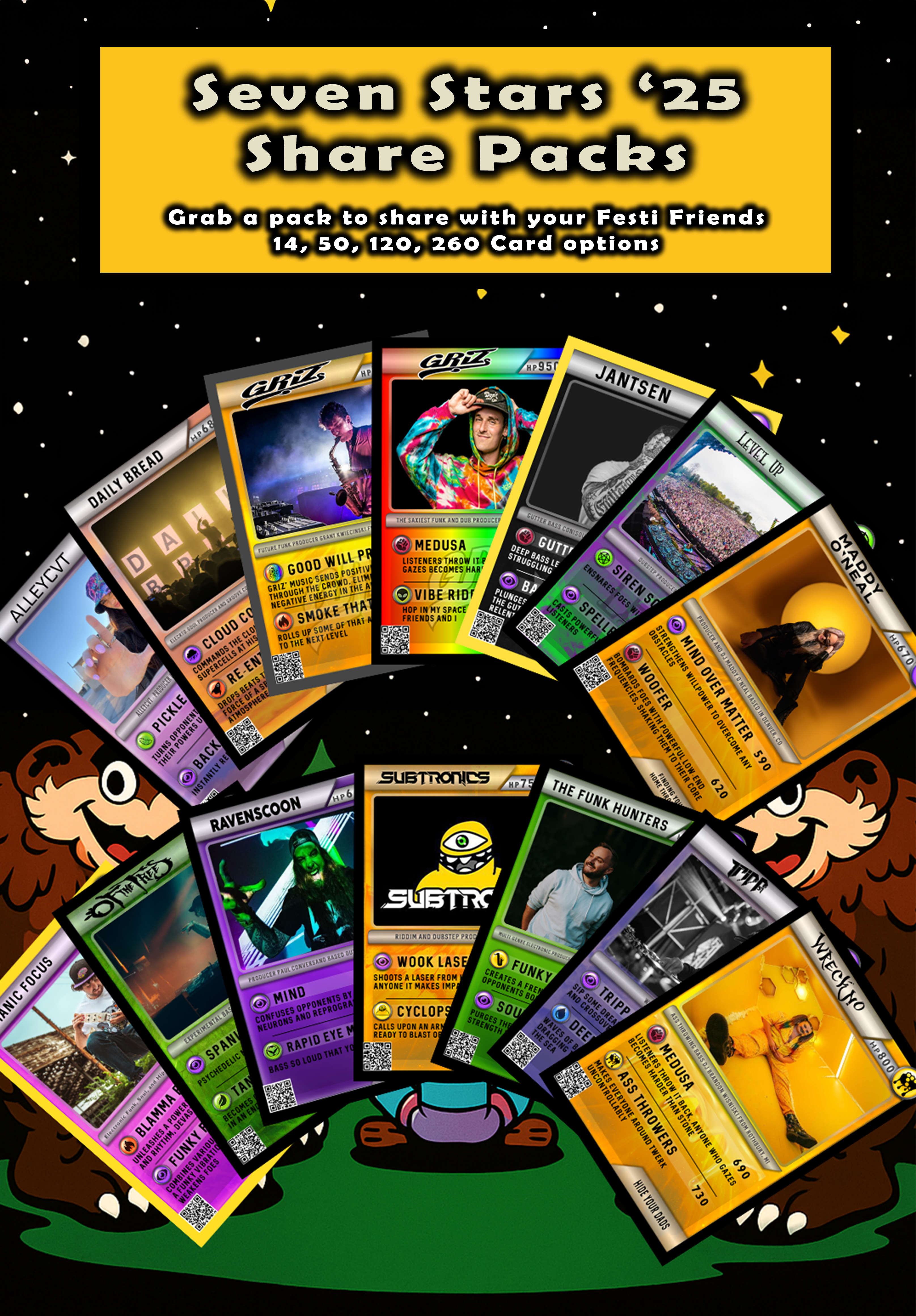 Seven Stars 2025 Share Packs