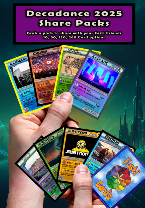 Decadence 2025 Share Packs