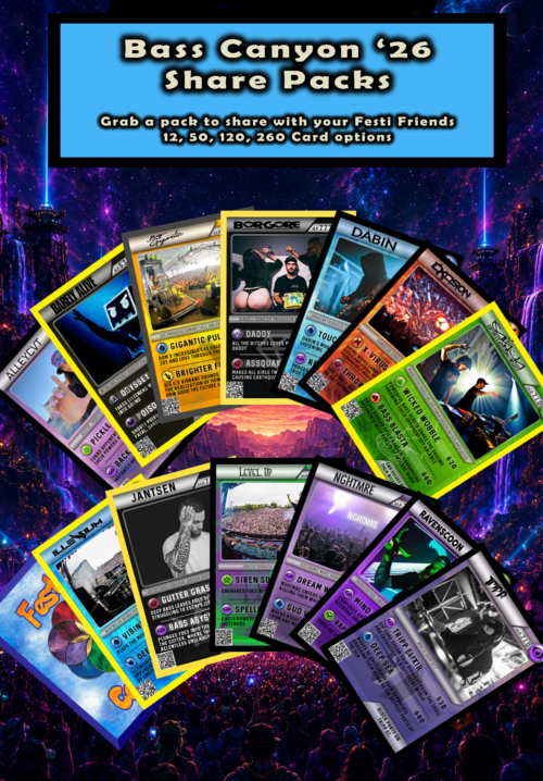 Bass Canyon 2026 Share Packs