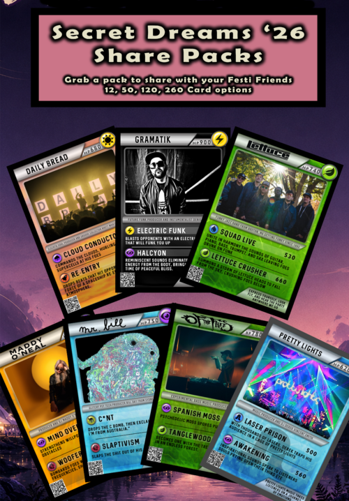 Secret Dreams 2026 Share Packs