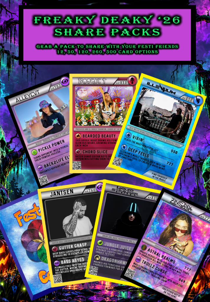 Freaky Deaky 2026 Share Packs